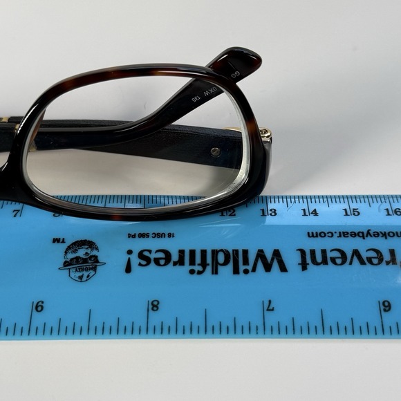 Gucci GG 3639 OXW Eyeglasses Frames Only Havana/Leather/Gold Buckle 53-16-135‎ - Picture 16 of 16